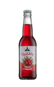 Kombucha Клюква с чабрецом INTERVASS® 0,33 л фото 1